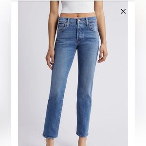 Mother high waisted hiker hover jeans